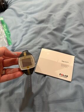 NWOT Polar F7 Heart Rate Watch - Black and Gray